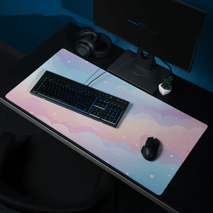Tapis De Souris Kawaii Nuages Pastel - La Planète Gaming