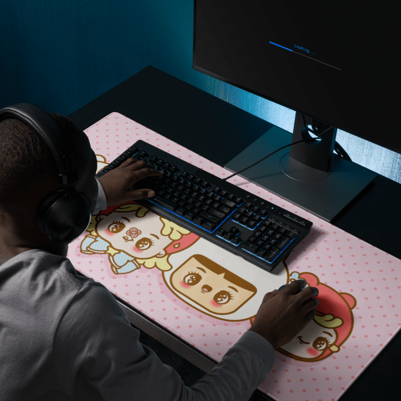 Tapis De Souris Kawaii Personnages Adorables - La Planète Gaming