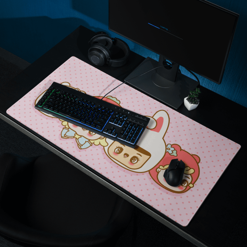 Tapis De Souris Kawaii Personnages Adorables - La Planète Gaming