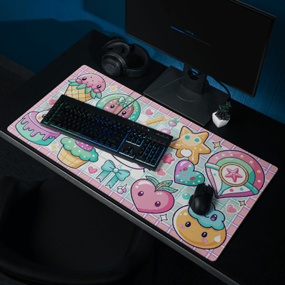 Tapis De Souris Kawaii Sucreries Pastel - La Planète Gaming