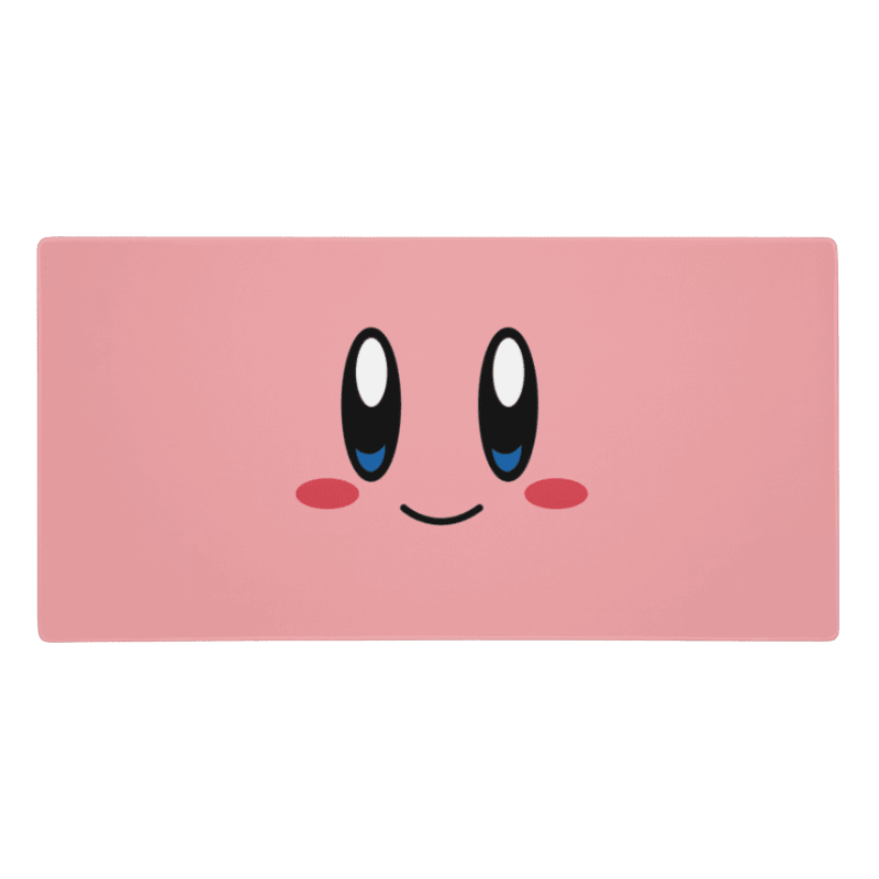 Tapis de Souris Kawaii Visage Mignon Rose - La Planète Gaming