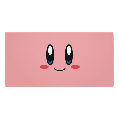 Tapis de Souris Kawaii Visage Mignon Rose - La Planète Gaming