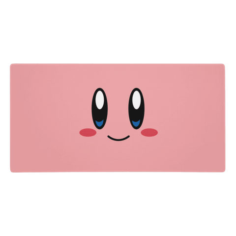 Tapis de Souris Kawaii Visage Mignon Rose - La Planète Gaming