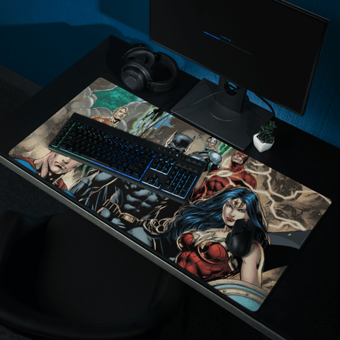 Tapis De Souris La Ligue Des Justiciers - La Planète Gaming