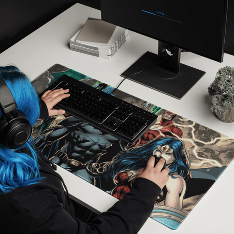 Tapis De Souris La Ligue Des Justiciers - La Planète Gaming