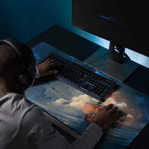 Tapis de Souris Manga Bateau des Pirates - La Planète Gaming