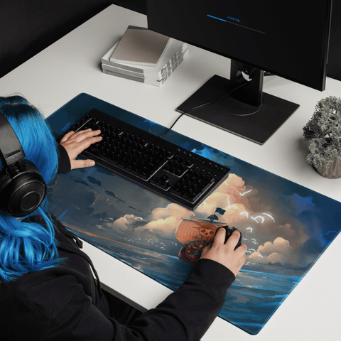 Tapis de Souris Manga Bateau des Pirates - La Planète Gaming