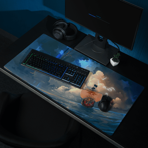 Tapis de Souris Manga Bateau des Pirates - La Planète Gaming