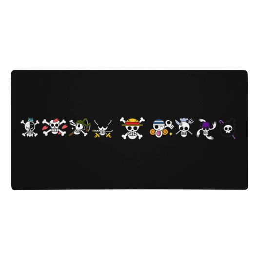 Tapis De Souris Manga Crânes Pirates - La Planète Gaming