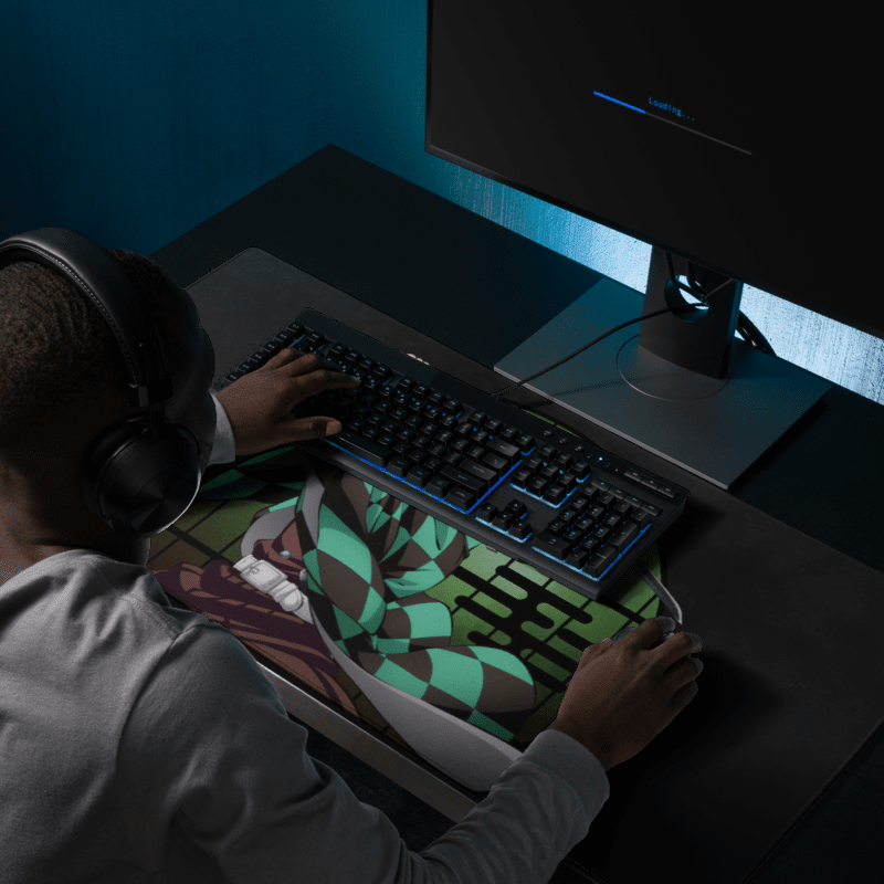Tapis De Souris Manga Démon Guerrier Haori - La Planète Gaming
