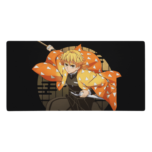 Tapis De Souris Manga Démon Guerrier Haori Orange - La Planète Gaming
