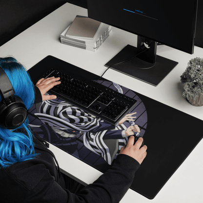 Tapis De Souris Manga Démon Guerrier Haori Rayé Serpent - La Planète Gaming