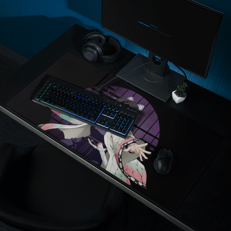Tapis De Souris Manga Démon Guerrière Haori Papillon - La Planète Gaming