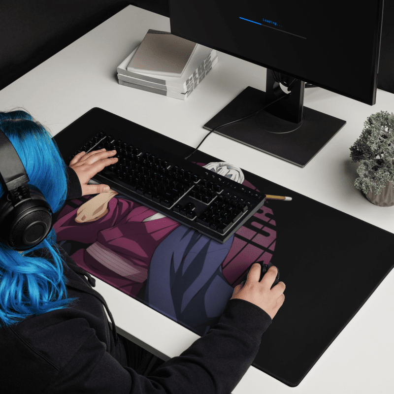 Tapis De Souris Manga Démon Seigneur Kimono Mauve - La Planète Gaming