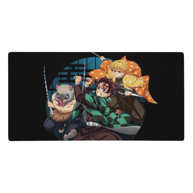 Tapis De Souris Manga Démon Trio de Chasseurs - La Planète Gaming