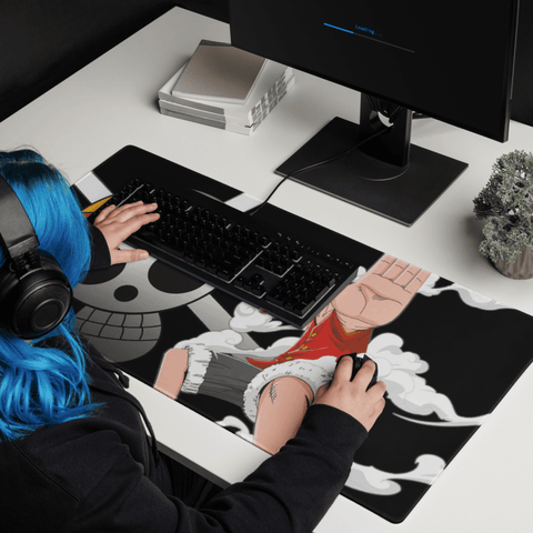 Tapis de Souris Manga Emblème Pirate - La Planète Gaming