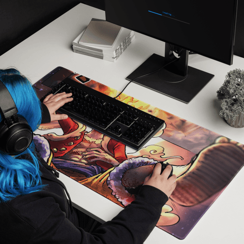 Tapis de Souris Manga Furie Enflammée - La Planète Gaming