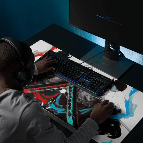 Tapis de Souris Manga Guerriers Sabreurs - La Planète Gaming