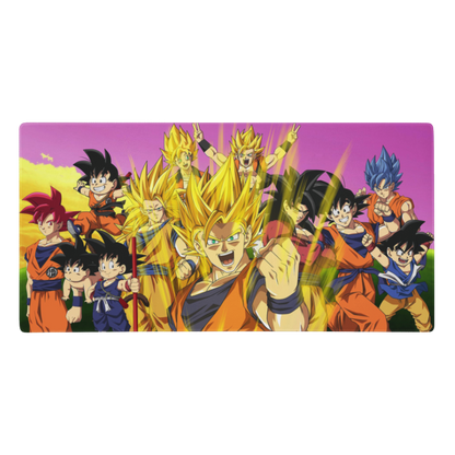 Tapis De Souris Manga Guerriers Saiyan Légendaires - La Planète Gaming