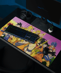 Tapis De Souris Manga Guerriers Saiyan Légendaires - La Planète Gaming