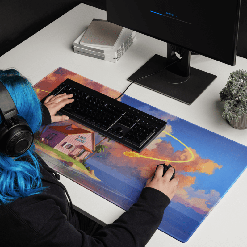 Tapis De Souris Manga Kame House - La Planète Gaming