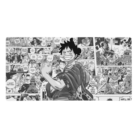 Tapis de Souris Manga Pirate Chapeau de Paille - La Planète Gaming