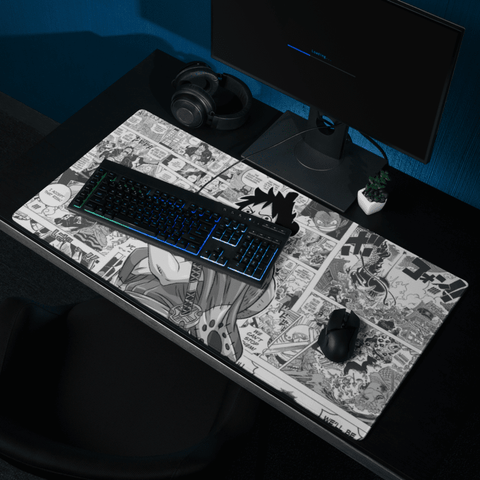 Tapis de Souris Manga Pirate Chapeau de Paille - La Planète Gaming