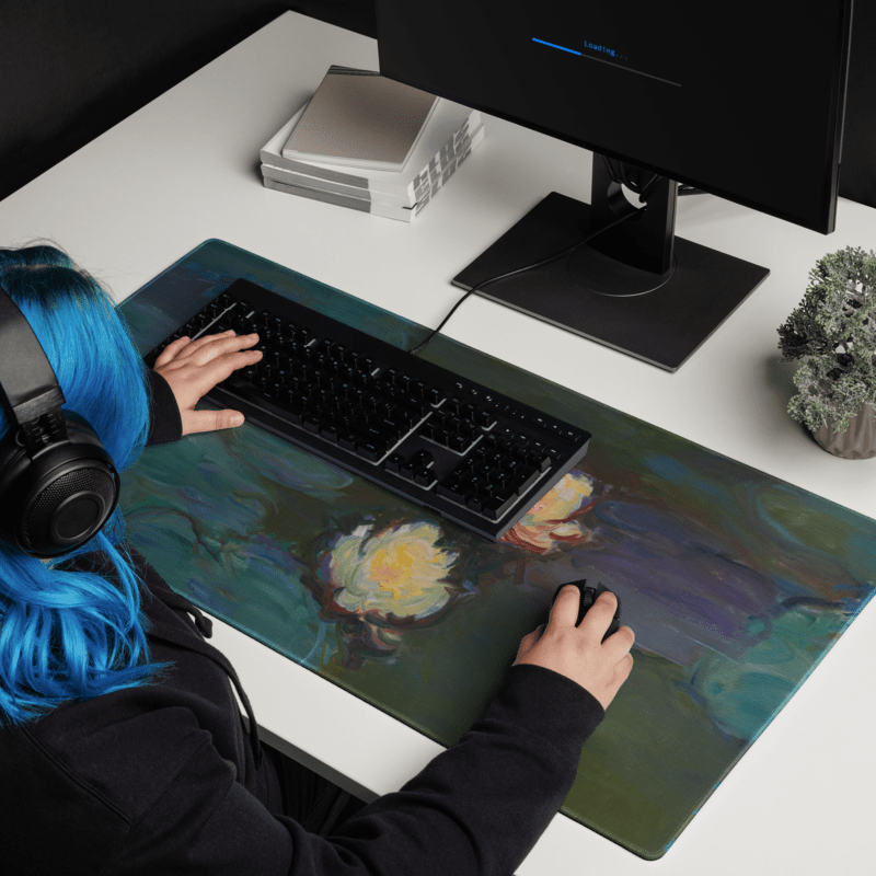 Tapis De Souris Monet Nympheas - La Planète Gaming