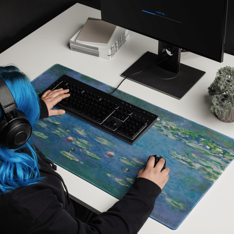 Tapis De Souris Nympheas Monet - La Planète Gaming