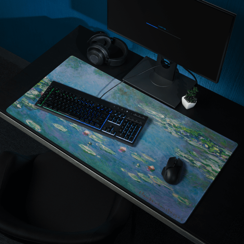 Tapis De Souris Nympheas Monet - La Planète Gaming