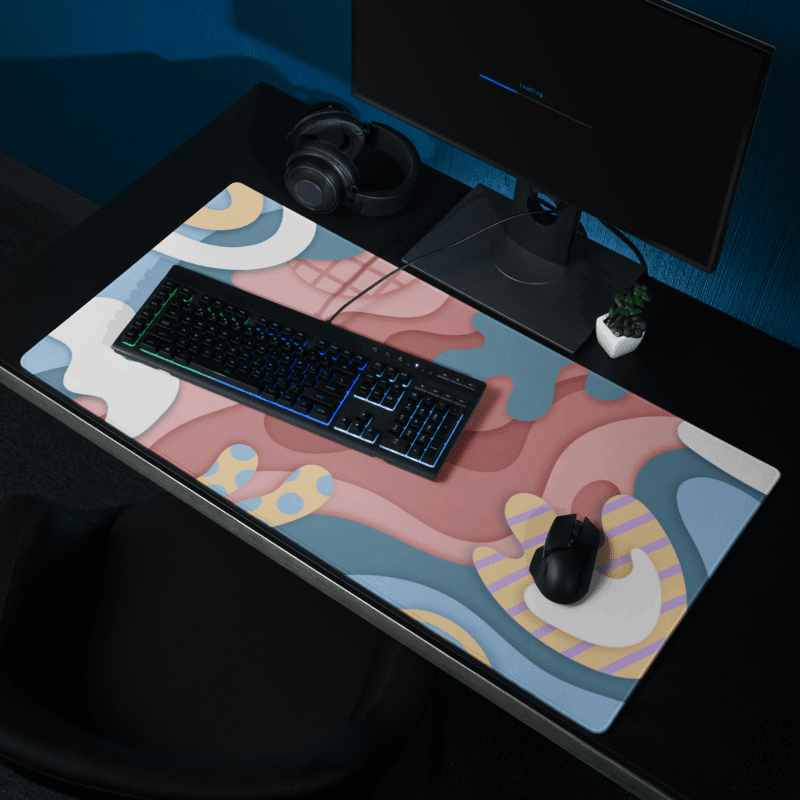 Tapis De Souris Original Art Papercut - La Planète Gaming