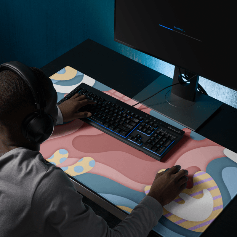 Tapis De Souris Original Art Papercut - La Planète Gaming