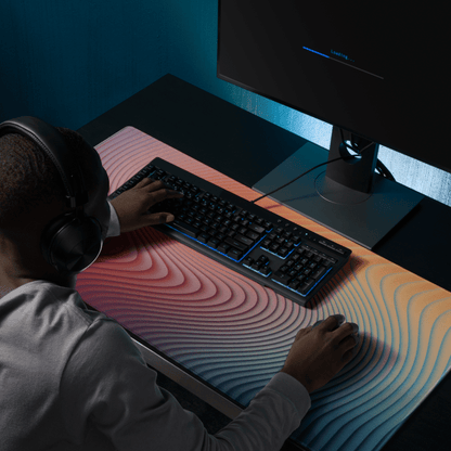 Tapis De Souris Original Dégradé Multicolores - La Planète Gaming