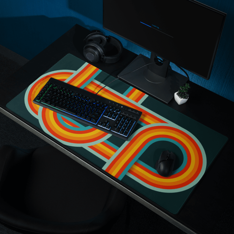 Tapis De Souris Original Design Rétro - La Planète Gaming