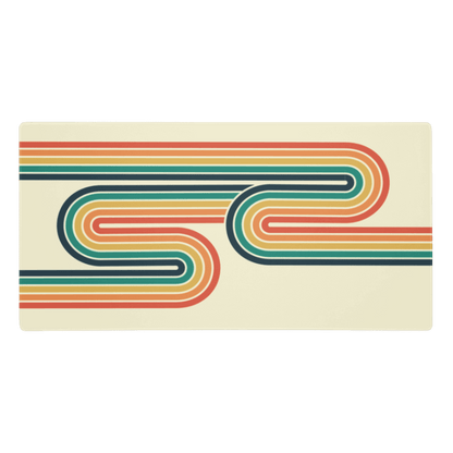 Tapis De Souris Original Design Rétro Vintage - La Planète Gaming