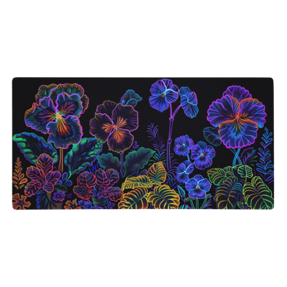 Tapis De Souris Original Fleurs Lumineuses - La Planète Gaming