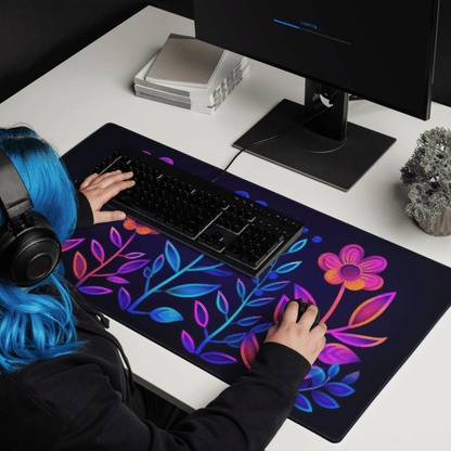 Tapis De Souris Original Jardin Botanique Néon - La Planète Gaming