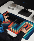 Tapis De Souris Original Lignes Rétro - La Planète Gaming