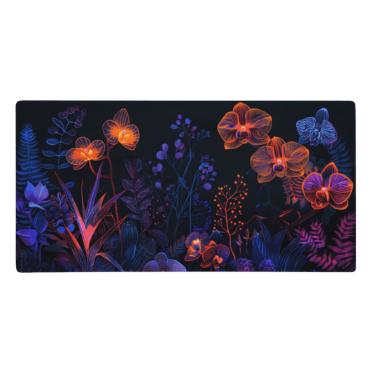 Tapis De Souris Original Orchidées Lumineuses - La Planète Gaming