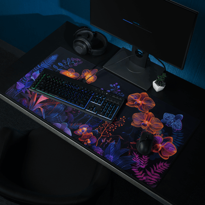Tapis De Souris Original Orchidées Lumineuses - La Planète Gaming