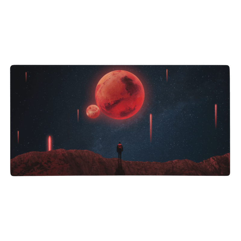 Tapis De Souris Original Paysage Science - Fiction - La Planète Gaming