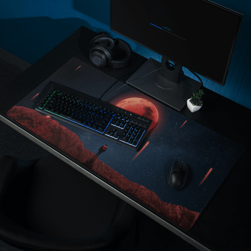 Tapis De Souris Original Paysage Science - Fiction - La Planète Gaming