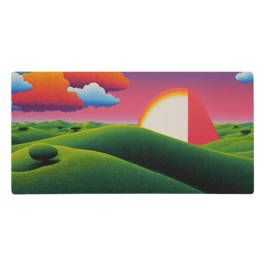 Tapis De Souris Original Univers Surréaliste - La Planète Gaming