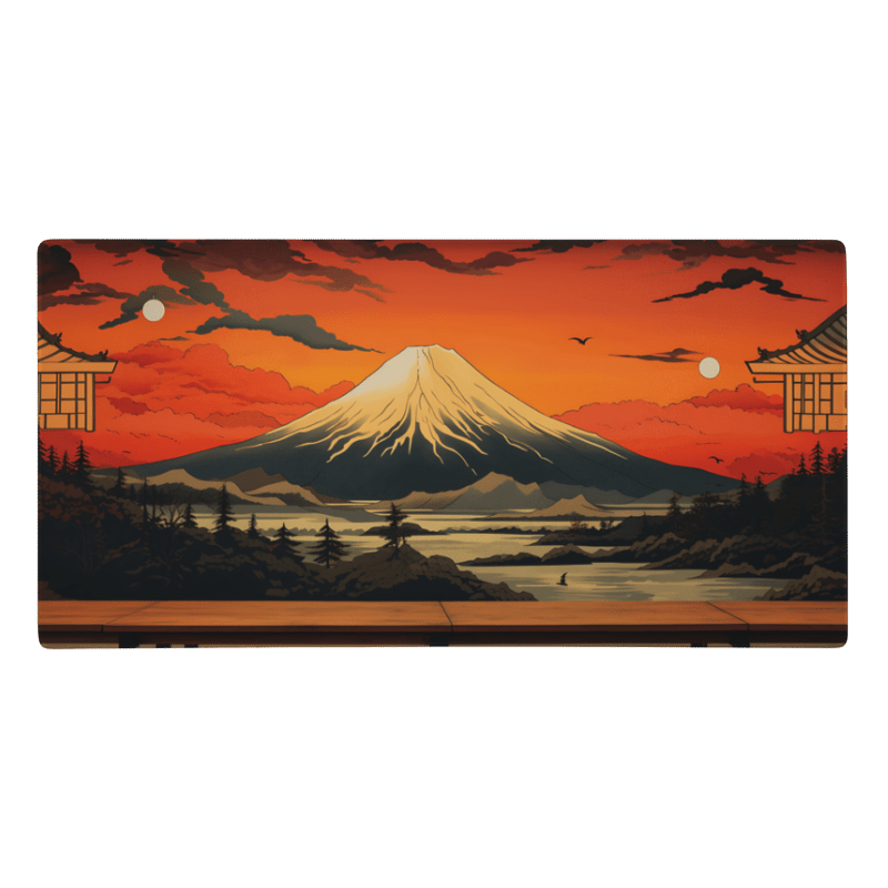 Tapis De Souris Paysage Japonais Ukiyo - e - La Planète Gaming