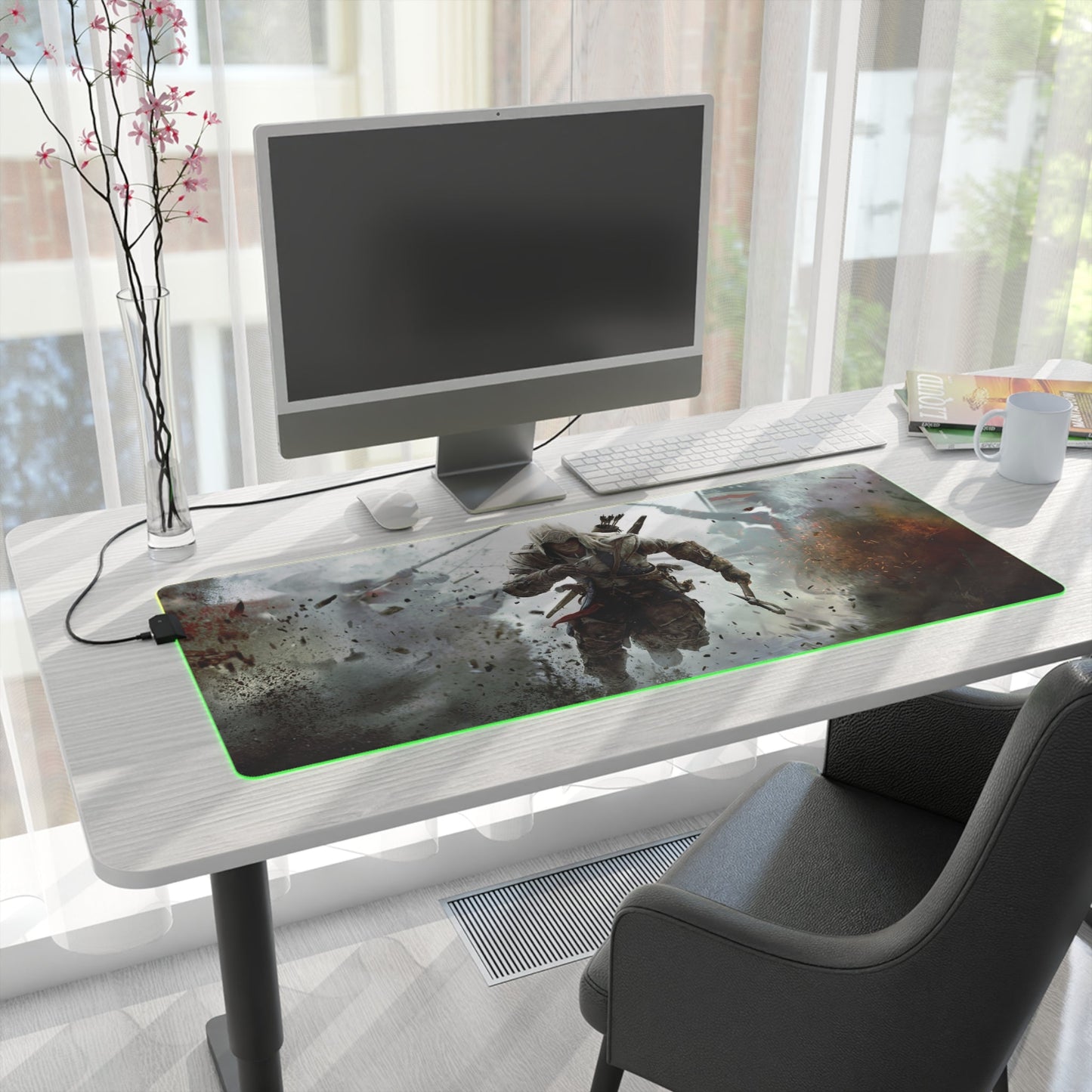Tapis de Souris RGB Assassin de l’Ombre - La Planète Gaming