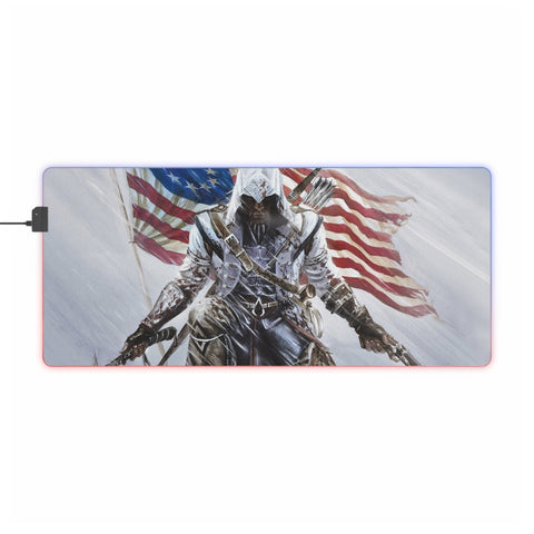 Tapis de Souris RGB Assassin Patriote - La Planète Gaming