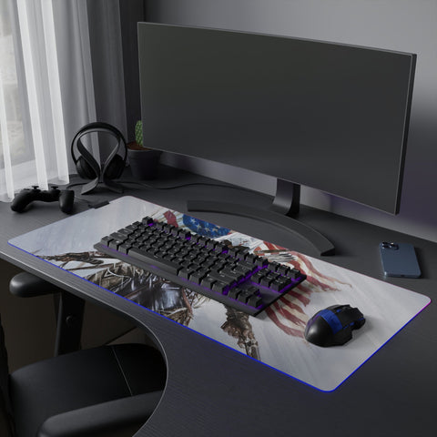 Tapis de Souris RGB Assassin Patriote - La Planète Gaming