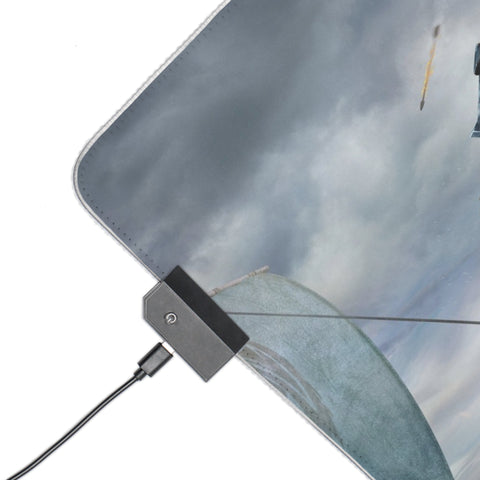 Tapis de Souris RGB Bataille Vikings - La Planète Gaming