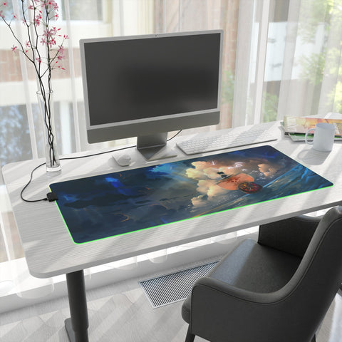 Tapis de Souris RGB Bateau des Pirates - La Planète Gaming