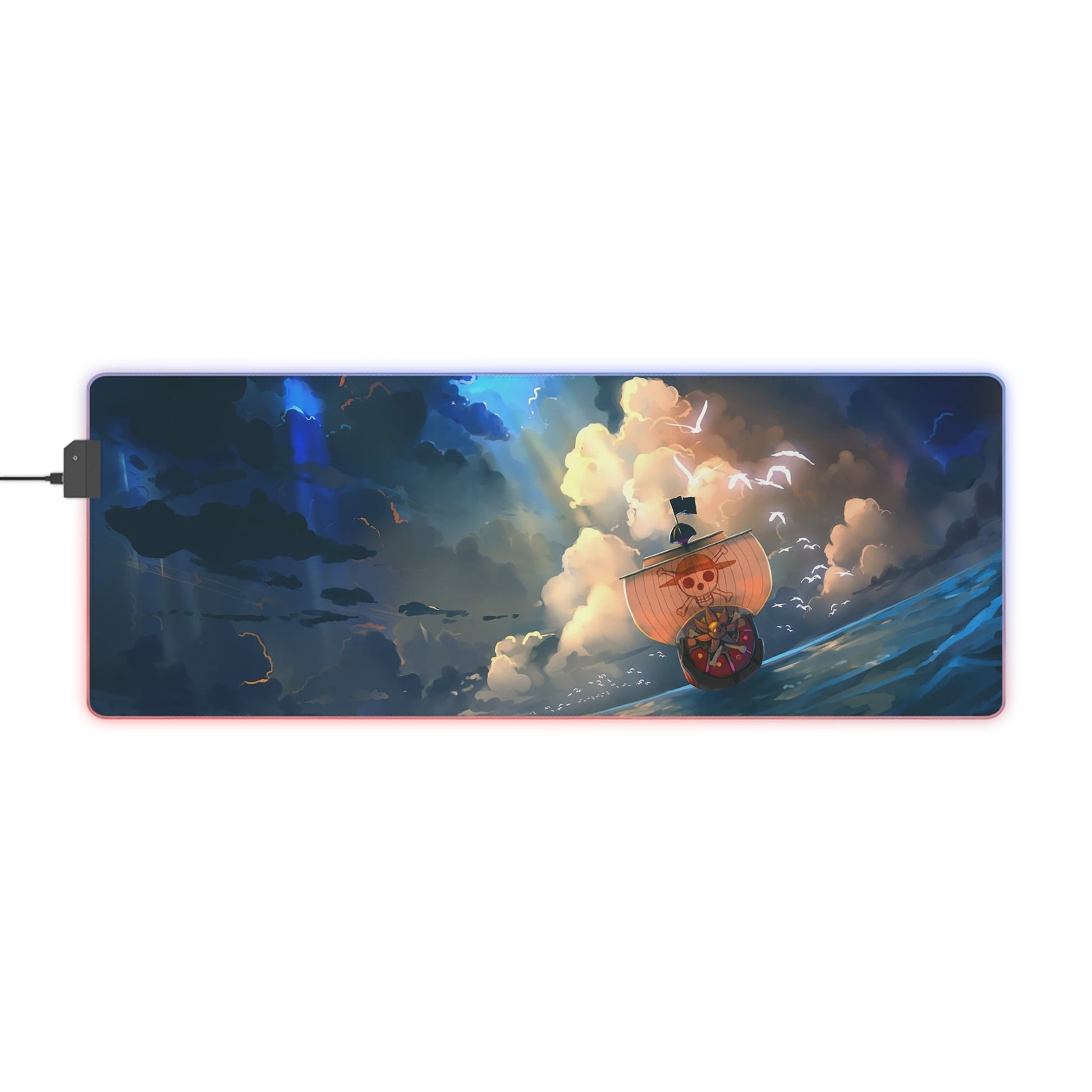 Tapis de Souris RGB Bateau des Pirates - La Planète Gaming